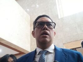 MENYAMPAIKAN: Wakil Ketua Komisi I DPR RI Dave Laksono di Kompleks Parlemen, Senayan, Jakarta, Selasa (8/7/2025). (Dok. Istimewa)