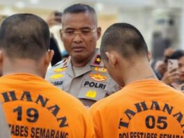 Wakapolda Jateng Brigjen Pol. Latif Usman saat pers rilis di Mapolda Jateng di Semarang, Jumat, 19 September 2025. (Dok. Istimewa)