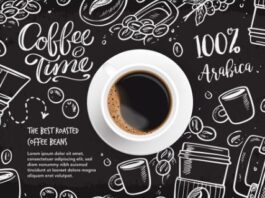 ILUSTRASI: Kopi. (Dok. Freepik by @coolvector)