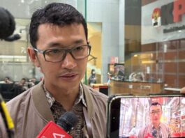 Juru Bicara Komisi Pemberantasan Korupsi Budi Prasetyo memberikan keterangan di Gedung Merah Putih KPK, Jakarta, Kamis (23/10/2025). (Dok. Istimewa)