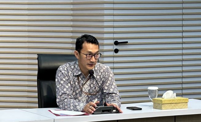 KPK Umumkan Tersangka Dugaan Korupsi Pengolahan Karet di Kementan PERS RILIS: Juru Bicara Komisi Pemberantasan Korupsi Budi Prasetyo memberikan keterangan di Gedung Merah Putih KPK, Jakarta, Selasa (21/10/2025). (Dok. Istimewa)