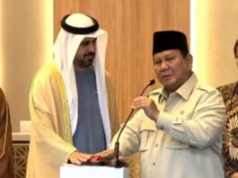 Presiden RI Prabowo Subianto meresmikan Rumah Sakit (RS) Kardiologi Emirates-Indonesia di Solo, Jawa Tengah, Rabu (19/11/2025). (Dok. Istimewa)