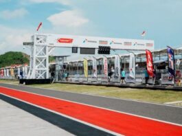 POTRET: Start Sirkuit Mandalika, Lombok Tengah, Provinsi NTB, Sabtu (1/11/2025). (Dok. Istimewa)