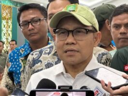 MENYAMPAIKAN: Menteri Koordinator Bidang Pemberdayaan Masyarakat Abdul Muhaimin Iskandar. (Dok. Istimewa)