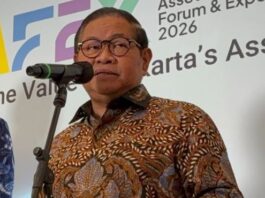 Pramono Minta Presiden Prabowo Resmikan LRT Kelapa Gading-Manggarai Gubernur DKI Jakarta Pramono Anung saat dijumpai di Jakarta Selatan, Selasa (11/8/2026). (Dok. Istimewa)